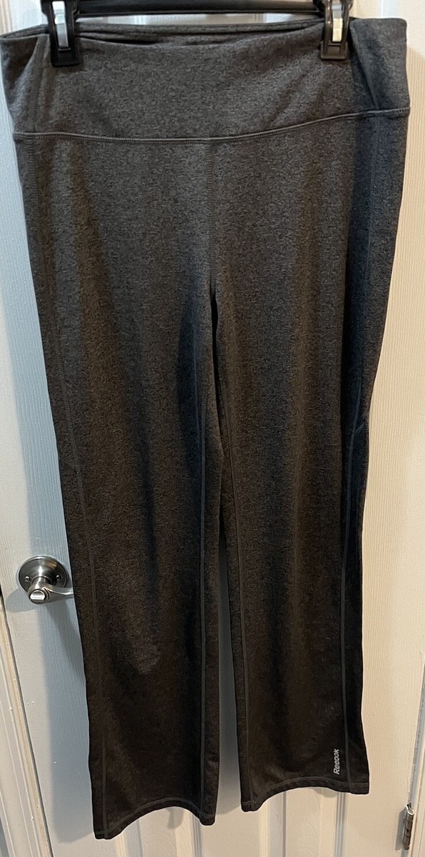 Reebok Women's Bootcut Yoga Pants Gray Size M