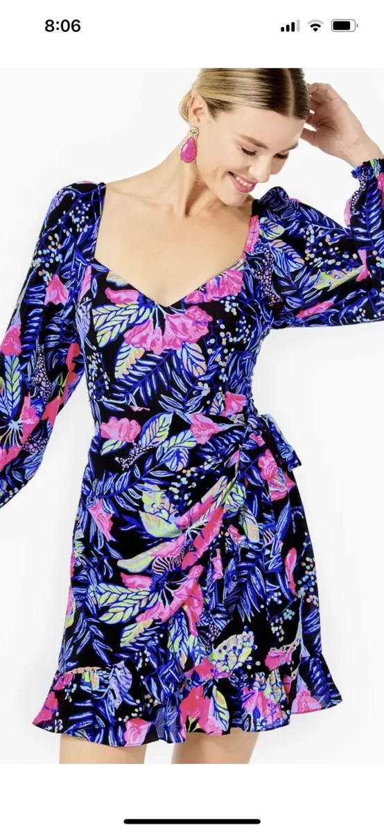 Lilly pulitzer long cheap sleeve dress