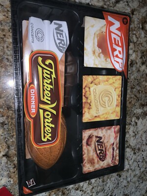 Nerf Turkey Vortex Dinner New In Box Collection Collectible Mashed Potatoes Corn