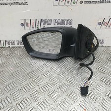 WING MIRROR SKODA RAPID PASSENGER SIDE BLACK 2015 5JC857407C