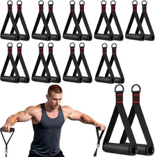 20PCS Replaceable Exercise Handles Bulk Set for Home Gym  Studio Workouts, Mult