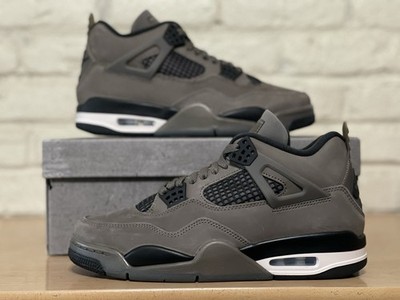 Air Jordan 4 Retro Cave Stone Black Phantom Basketball Shoes Men 9.5 FV5029-200