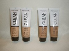New Lot of 2 Choose Covergirl Clean Invisible Foundation