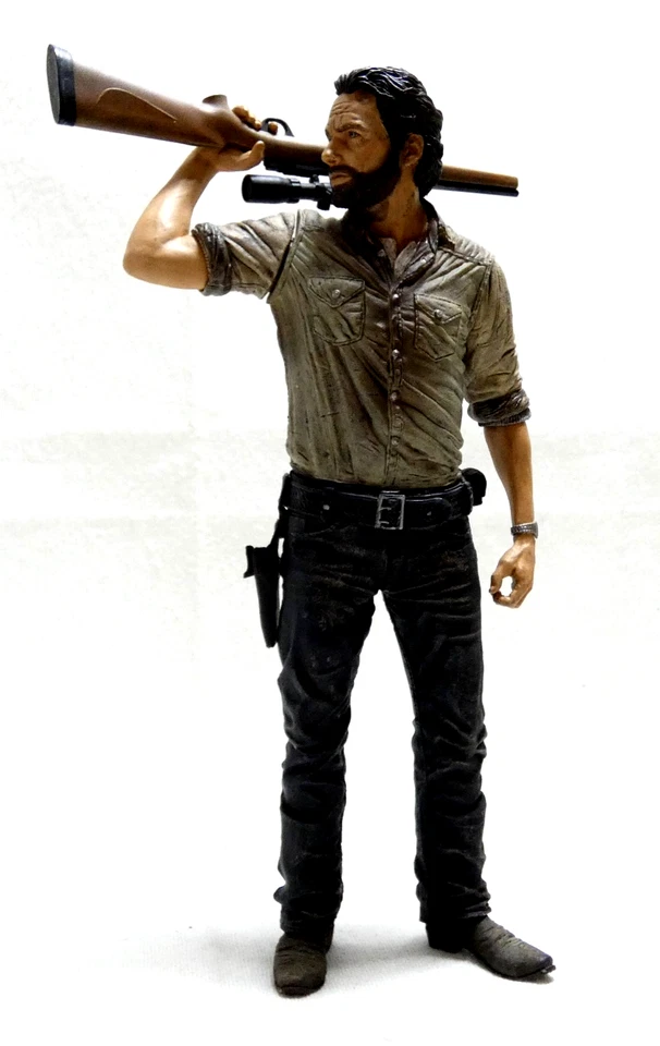 The Walking dead RICK GRIMES Deluxe Action Figure 25 cm Mc Farlane Toys AMC - Photo 1/4