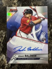 2025 Bowman's Best - Best of 2025 Autographs Drake Baldwin #B25-DB Refractor...