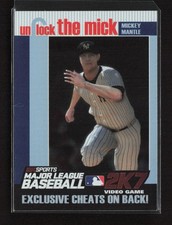 2007 Topps Unlock the Mick #4 Mickey Mantle New York Yankees
