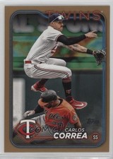 2024 Topps Series 2 Gold 71/2024 Carlos Correa #400 15sx