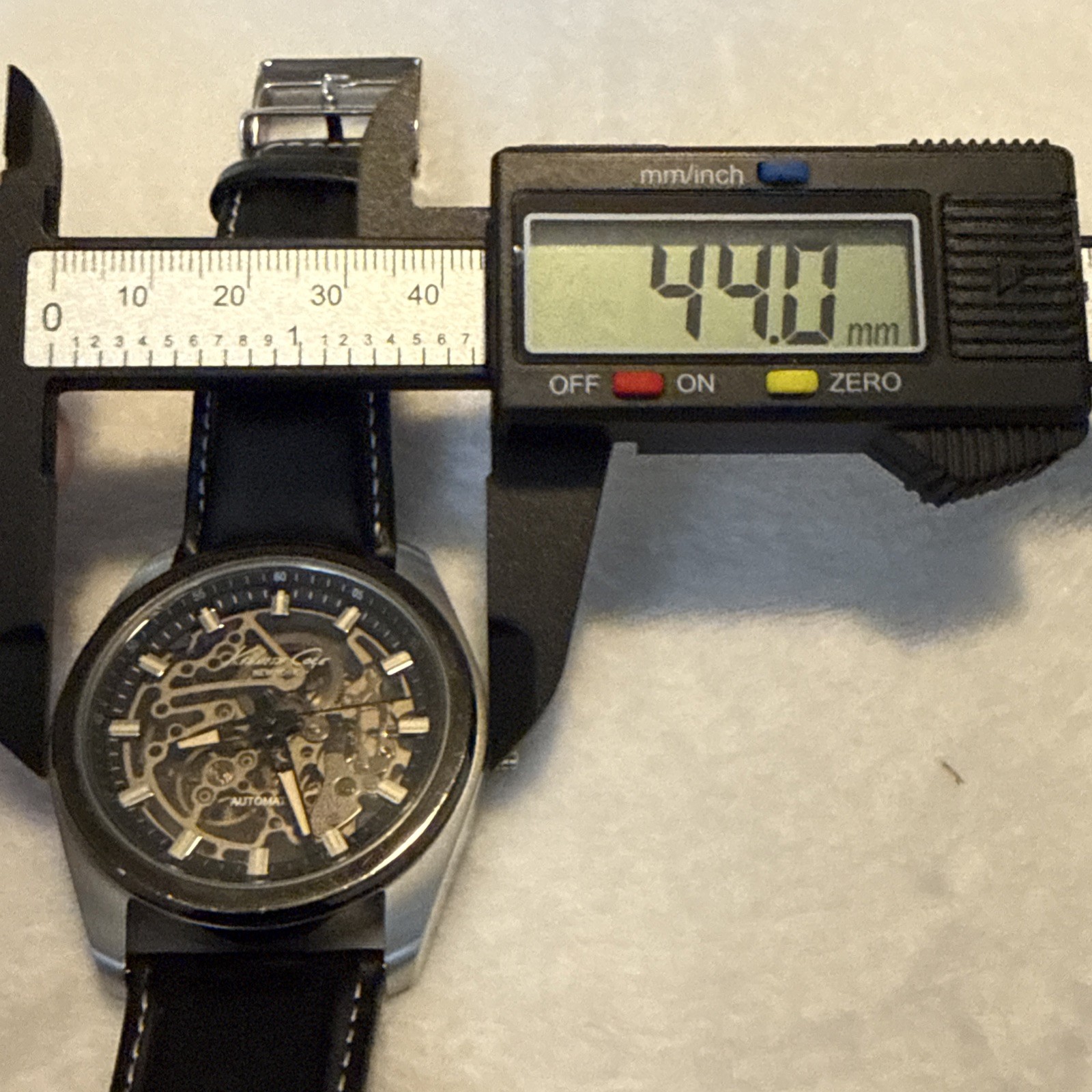 Kenneth Cole Skeleton Automatic Watch - Transpare… - image 9