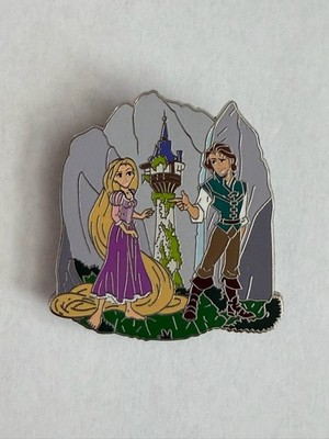 Rapunzel and Flynn Ryder - Princess Booster  - Tangled 2024 Disney Pin G7