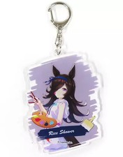 Rice shower Painter style Acrylic key chain "Uma Musume Pretty Derby NAMCO