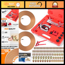 316 Brake Line Repair Kit - 100 Fittings 25ft Tubing For Easy Repairs 316 Brake Line Repair Kit - 100 Fittings 25ft Tubing For Easy Repairs