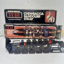 1983 Star Wars Return of the Jedi Chewbacca Bandolier Strap Kenner - OG Box