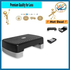 Tone Fitness Compact Aerobic Step Platform Adjustable Heights New