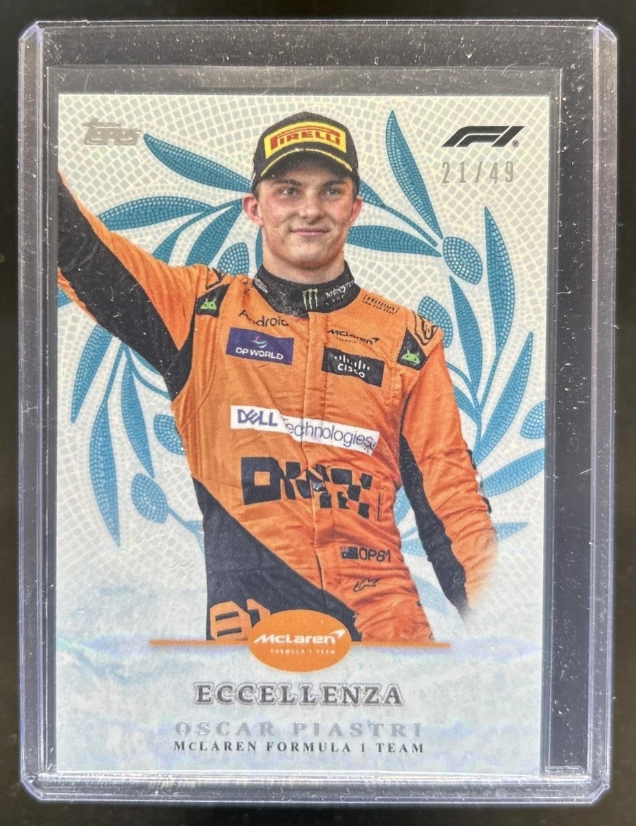 2024 Topps Formula1 F1 Eccellenza Oscar Piastri McLaren Trionfo
