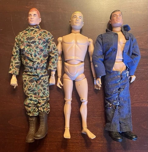 Lot Of 3 G.I. Joe 12" Action Figures