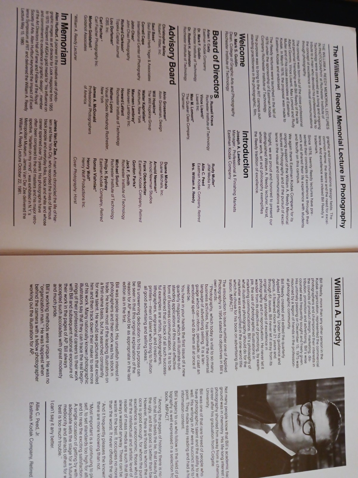 Horst His Work and His World 1984 photography art catalogue brochure Rochester