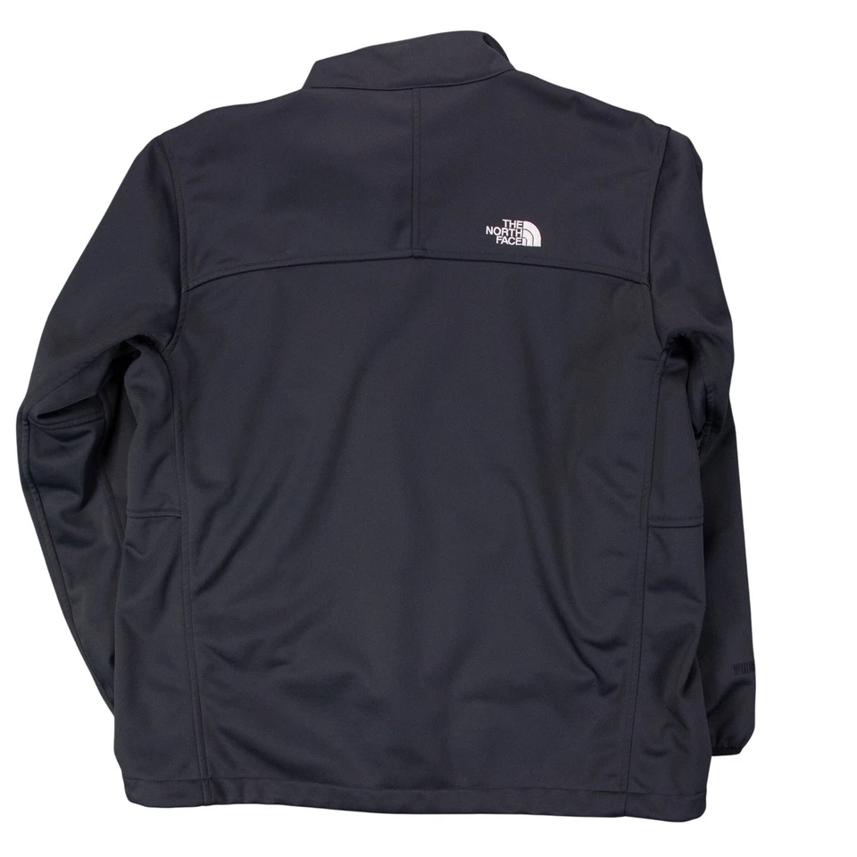 North Face Summit Series Mens XL Black Fleece Lined Windstopper Softshell Jacket - Image 2 of 4