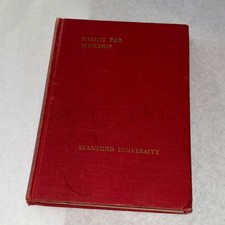 Hymns for Worship Stanford University Edition 1941 Association Press Vintage