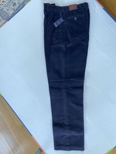 NEW - Brooks Brothers boy's navy corduroy pants, size 18, waist 28"