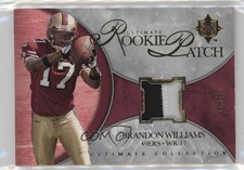 2006 Ultimate Collection Rookie Jersey Gold 20/25 Brandon Williams Patch 19bs