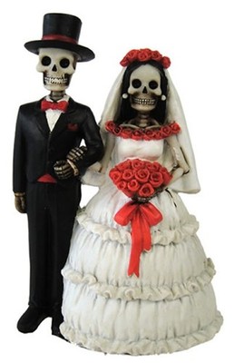 Eternally Yours Day of the Dead Hochzeitspaar Ornament Neu & Originalverpackt