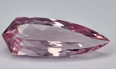 Fancy Cut 26-28 Ct Natural Padparadscha Sapphire Certified Loose Gemstone SP411