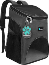 Small Dogs and Cat Backpack Carrier, Airline Approved Pet Backpack Carrier, Vent