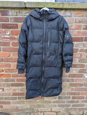 Adidas Stella McCartney Women's Black Parka Puffy Jacket Coat Size XS