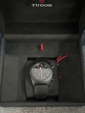 TUDOR WATCH 42000C FASTRIDER BLACK SHIELD CHRONOGRAPH AUTOMATIC
