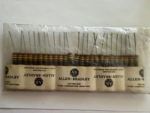 NOS Allen Bradley 130 kOhm Fixed Resistor 2 Watt, 5% qty 25
