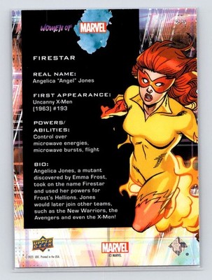 2024 Upper Deck Women of Marvel #25 Firestar