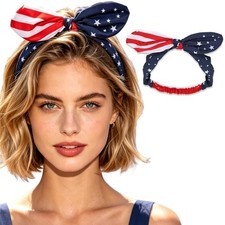 4th of July Headbands American Flag Head Bands Patriotic Hair Band Style 158