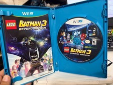 LEGO Batman 3: Beyond Gotham (Nintendo Wii U, 2014) Clean Complete CIB Manual