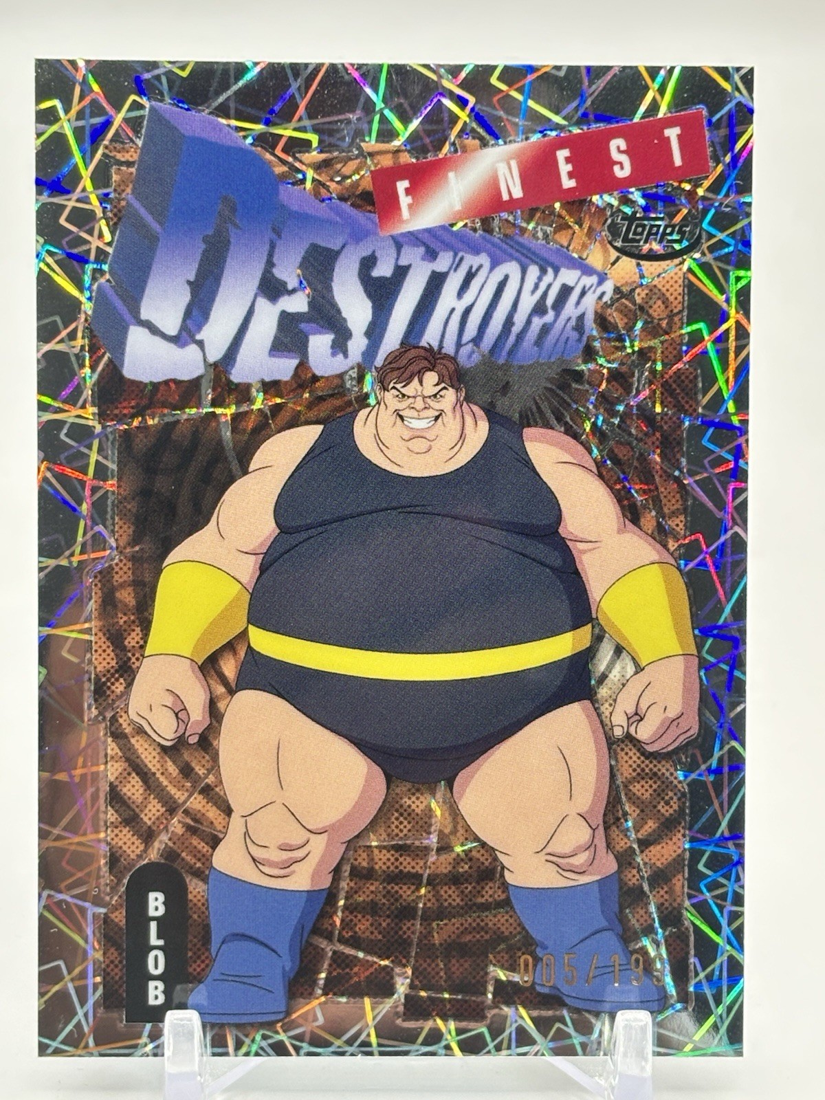 2025 Topps Finest X-Men '97 BLOB Common Destroyers #47 Marvel