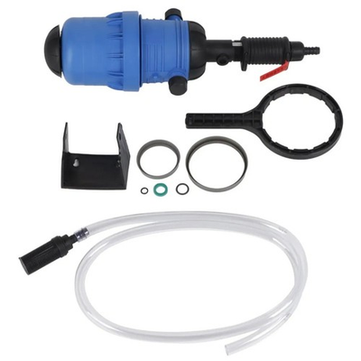 #ad #ad Automatic Fertilizer Injector Water Powered Chemical Liquid Doser Dispenser Blue $60.00