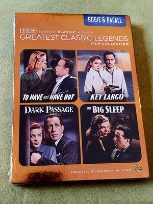 Greatest Classic Legends: Bogie & Bacall-4 Film Collection DVD-New and Sealed