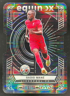 2021 Panini Obsidian Equinox Electric Etch White Pulsar #11 Sadio Mane /11