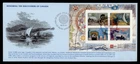 DR WHO 1986 CANADA FDC DISCOVERER CAPEX EXPO S/S KMC VENTURE CACHET M74706