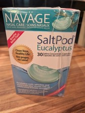 3 pack of 30 Navage SaltPod Eucalyptus 90 salt pods total