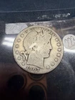 1907-O Barber Silver Half Dollar Circulated New Orleans Mint