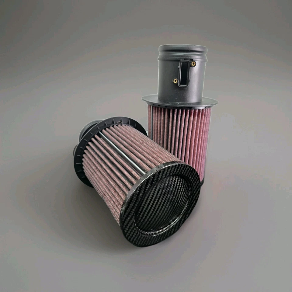 E-0669 2 x High Flow Air Filters 09 - 15 Audi R8 / 09 - 14 Lamborghini Gallardo - Image 2 of 4