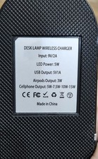 Desk Lamp with Wireless Charger