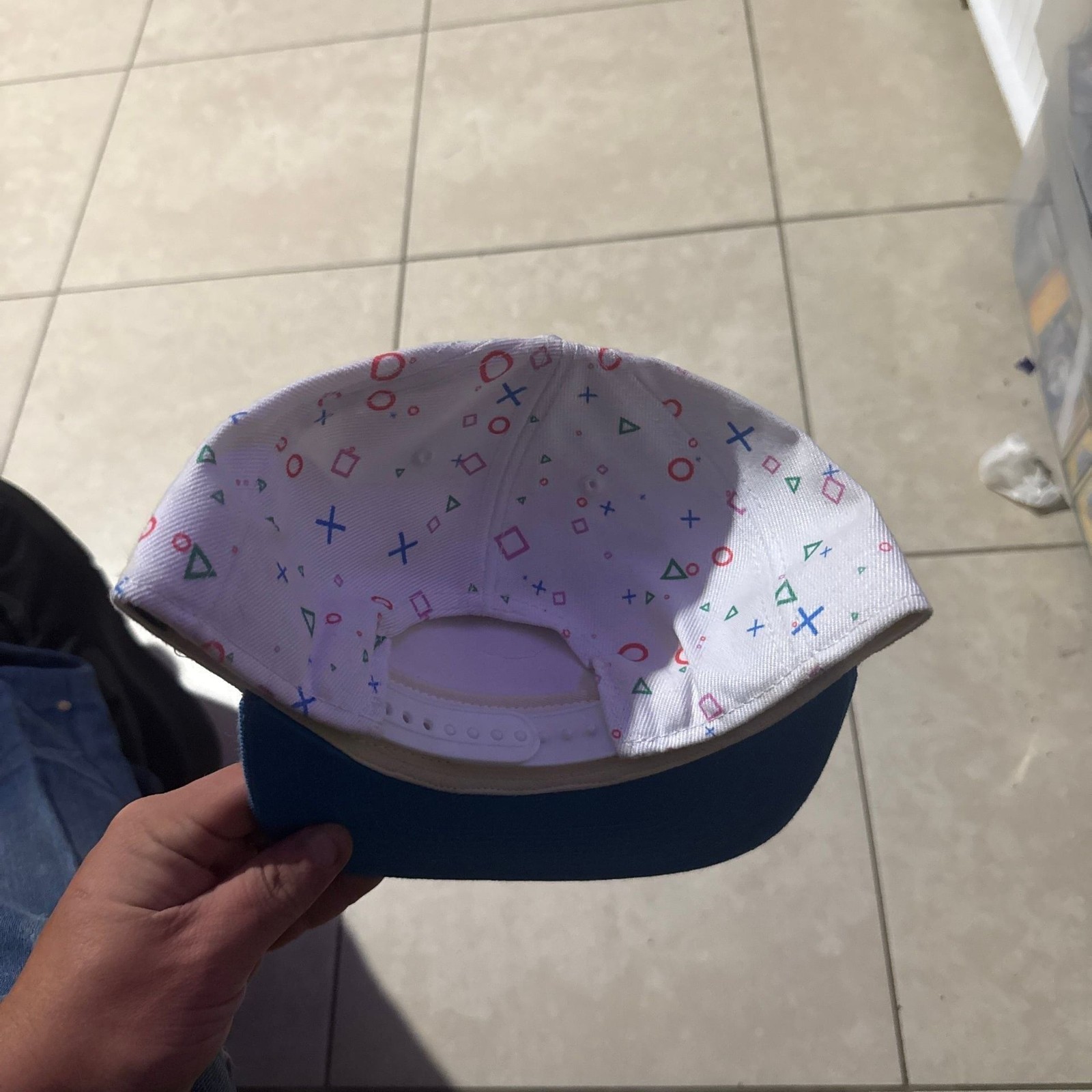 Sony Playstation Controller Logo Hat Cap Adjustab… - image 6