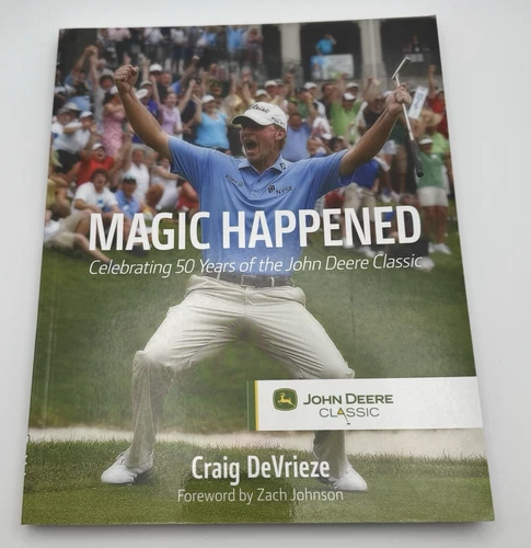 50 Years of John Deere Classic Golf Tournament Book Craig DeVrieze ~ Tiger Woods