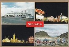 Nevada Landing - Pase de ferrocarril - Gold Strike Casinos Nevada Postal 1990