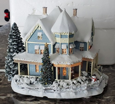 #ad Hawthorne Village Thomas Kinkade Holiday Bed amp; Breakfast No Cracks Or Chips $39.99