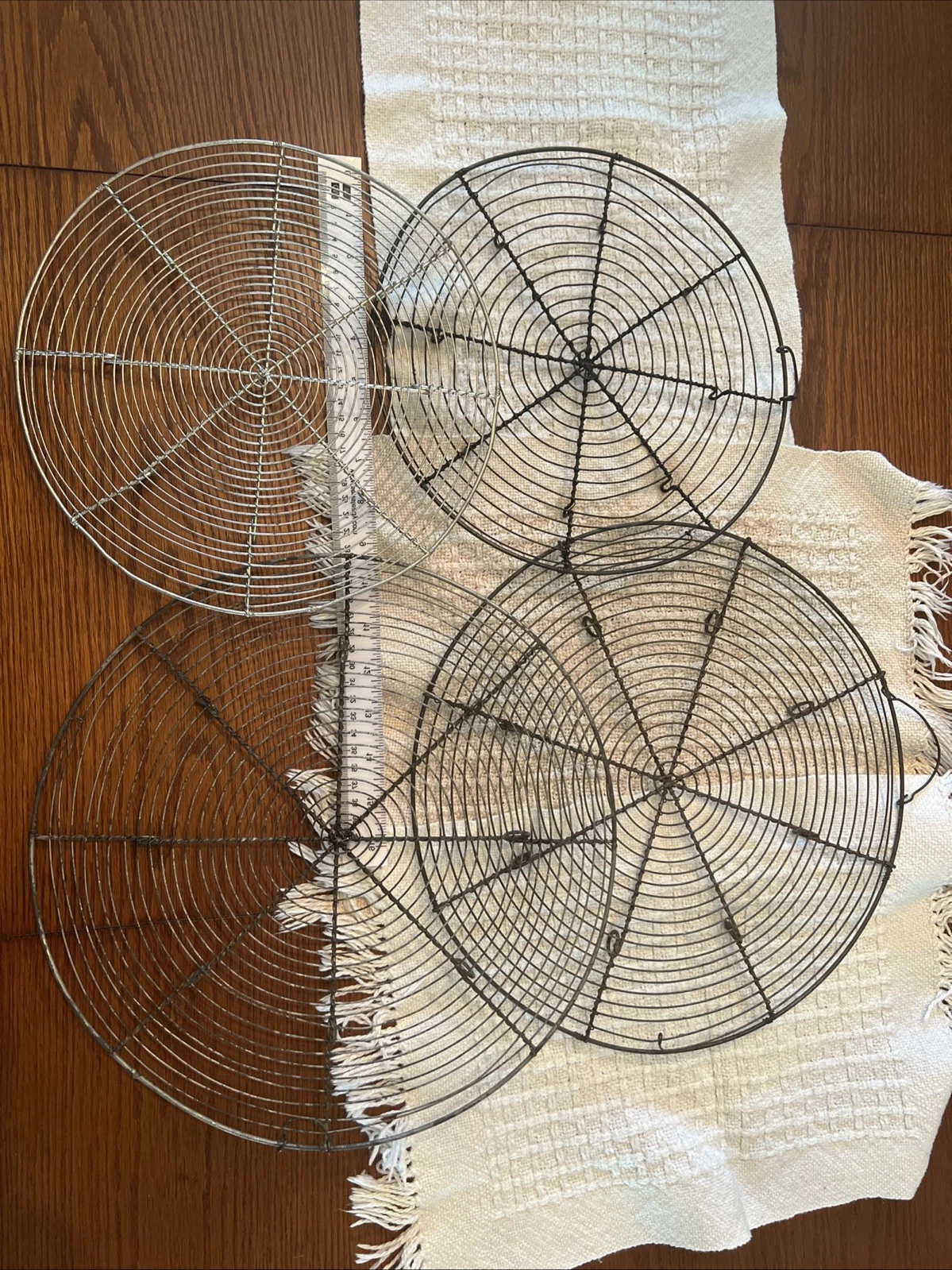 4 french vintage wire cooling racks
Opens in a new window or tab