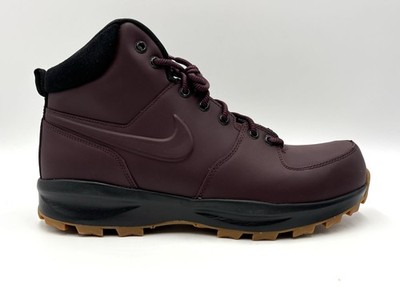 Nike Manoa Leather BootsBurgundy Crush HF7095-600 Men s Size 10.5 Defect