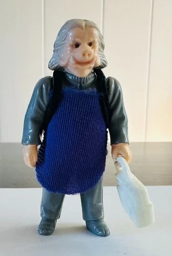 Vintage Star Wars Ugnaught 1980 ESB Complete Apron Accessory Hong Kong Kenner