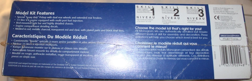 Monogram Ford F350 Duallie pickup model kit NEW IN SEALED BOX free shipping - Image 4 of 4